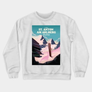 St. Anton am Arlberg Austrian ski Crewneck Sweatshirt